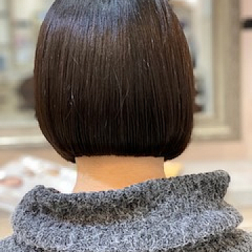 【スッキリボブ】下野市 自治医大 シェイプス(Shapes hair design)