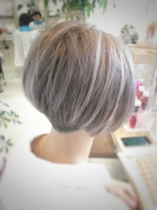⭐︎リアルサロンワーク⭐︎グレージュカラー♪｜下野市　自治医大　美容室シェイプス（shape's hair design）