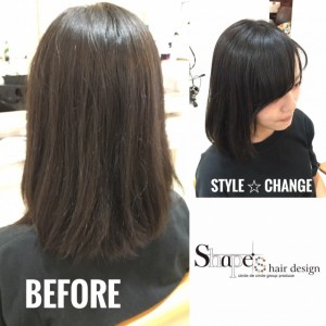 リアルサロンワーク☆｜下野市　自治医大　美容室シェイプス（shape's hair design）