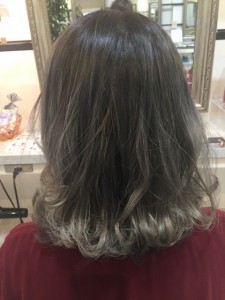【グラデーションカラー♫】下野市　自治医大　美容室　シェイプス（Shape's hair design）