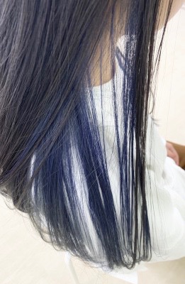 【夏はインナーカラーもオススメ☆】下野市　自治医大　シェイプス　（Shape's hair design）