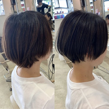 【☆ミニボブ☆】下野市 自治医大 シェイプス (Shape's hair design)