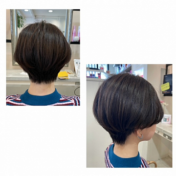 【ばっさりハンサムショート】下野市 自治医大 シェイプス(Shape's hair design)